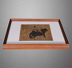 赤壁书画装裱配框服务案例